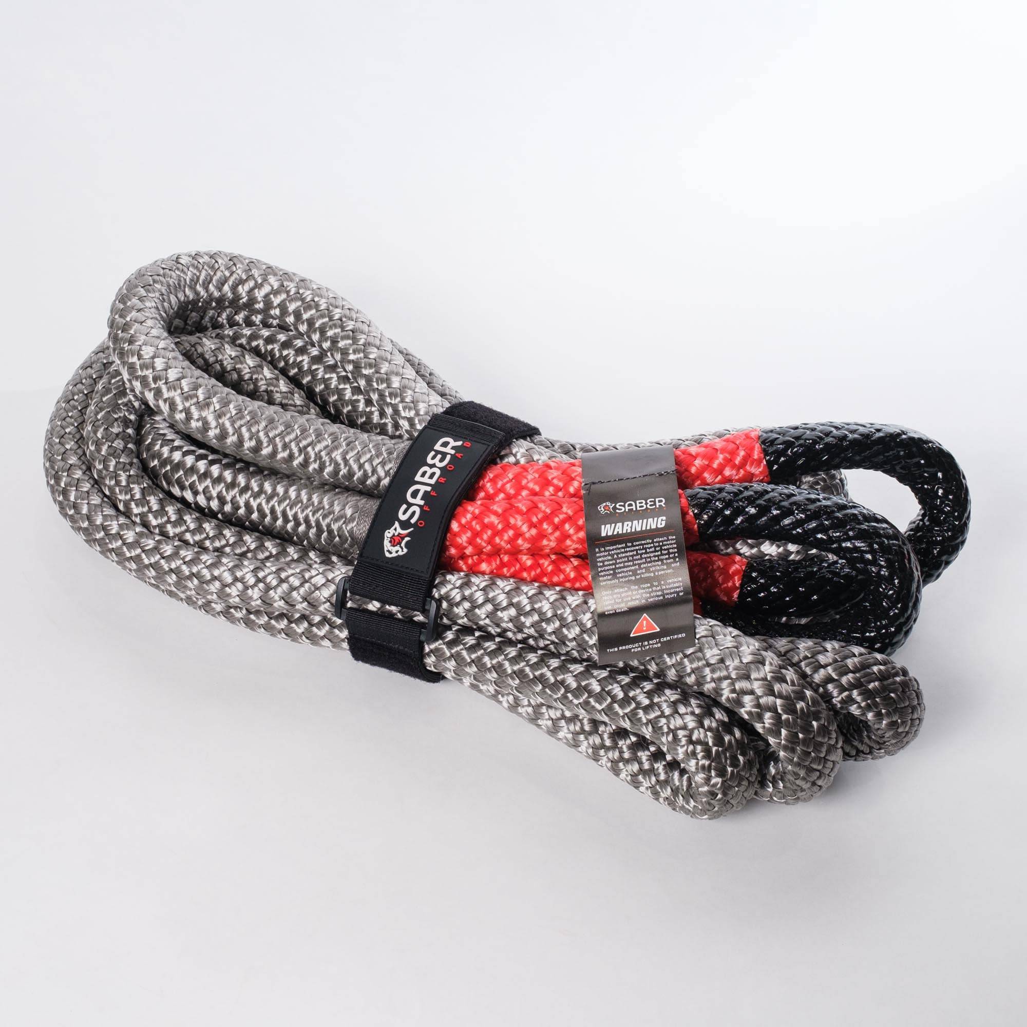 Saber Offroad 12,500KG Heavy Duty Kinetic Recovery Rope | Saber Offroad