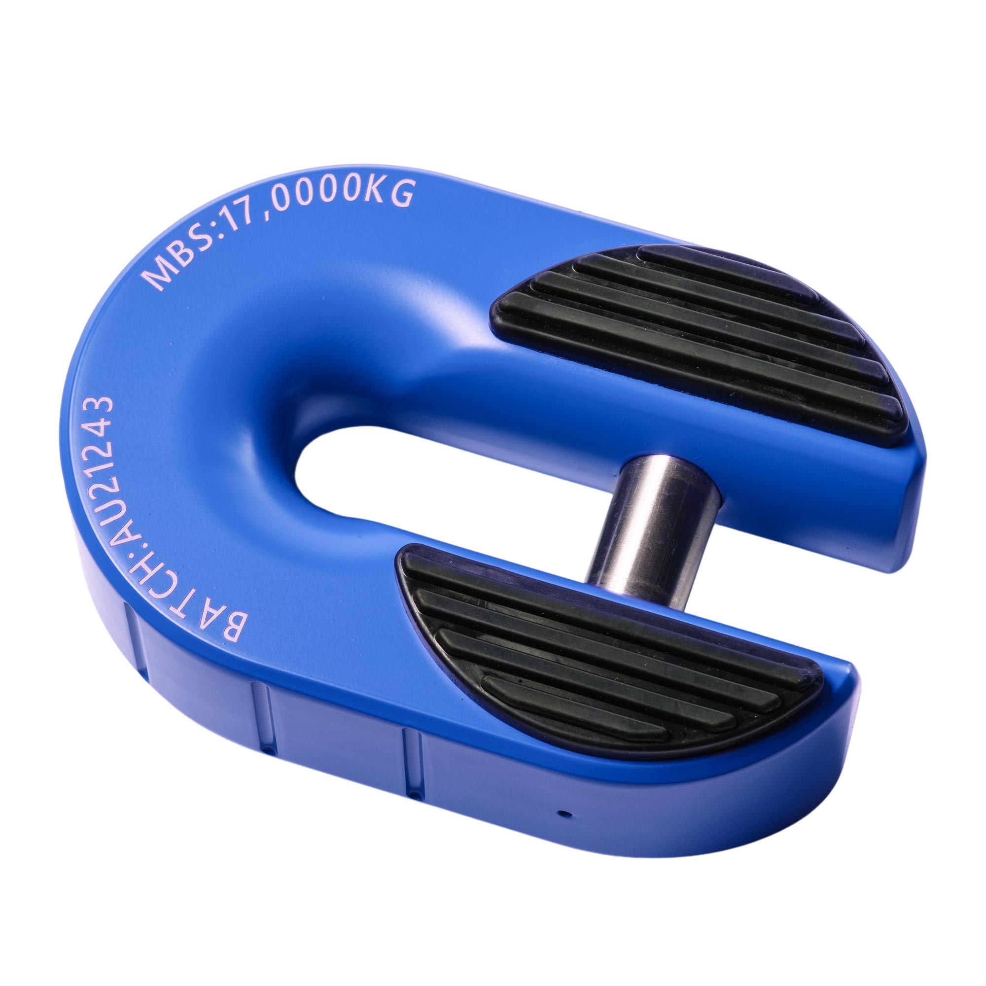 Saber Offroad Alloy Winch Shackle - 7075 Aluminium – Cerakote Blue | Saber Offroad