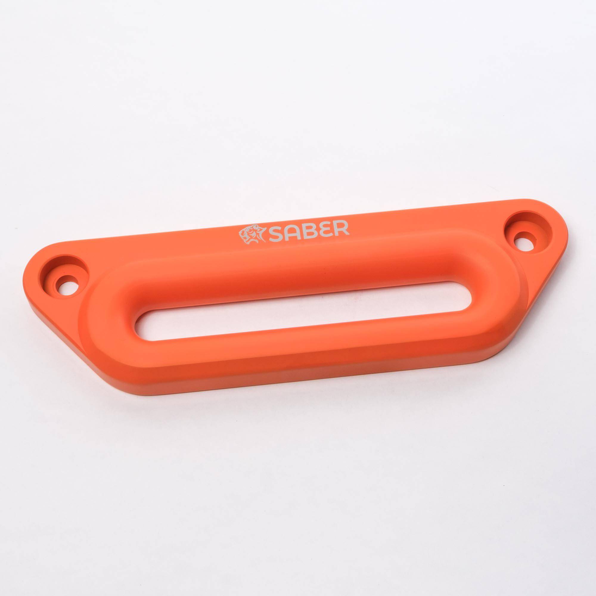 Saber Offroad 6061 Aluminium Offset Fairlead – Cerakote Orange | Saber Offroad