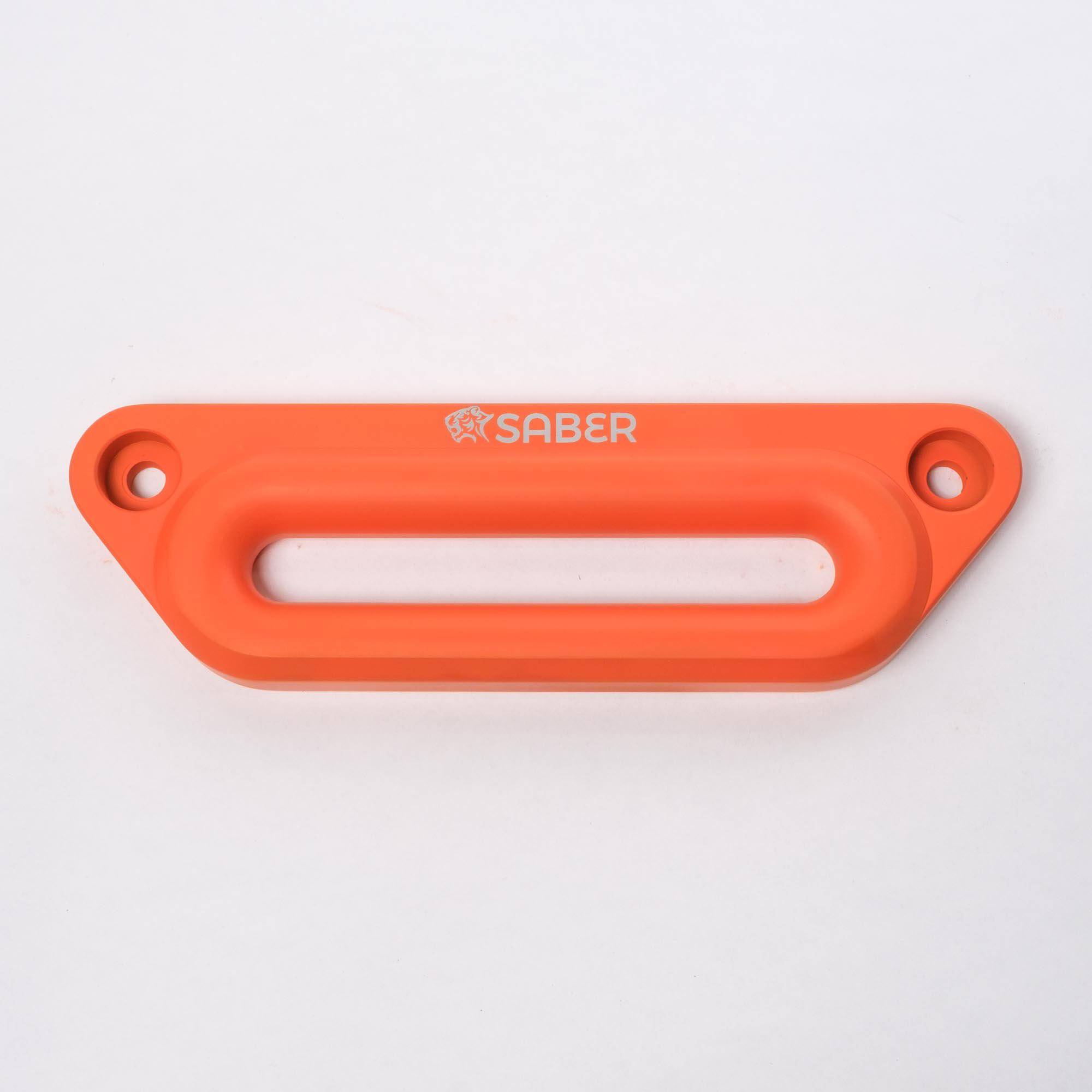 Saber Offroad 6061 Aluminium Offset Fairlead – Cerakote Orange | Saber Offroad