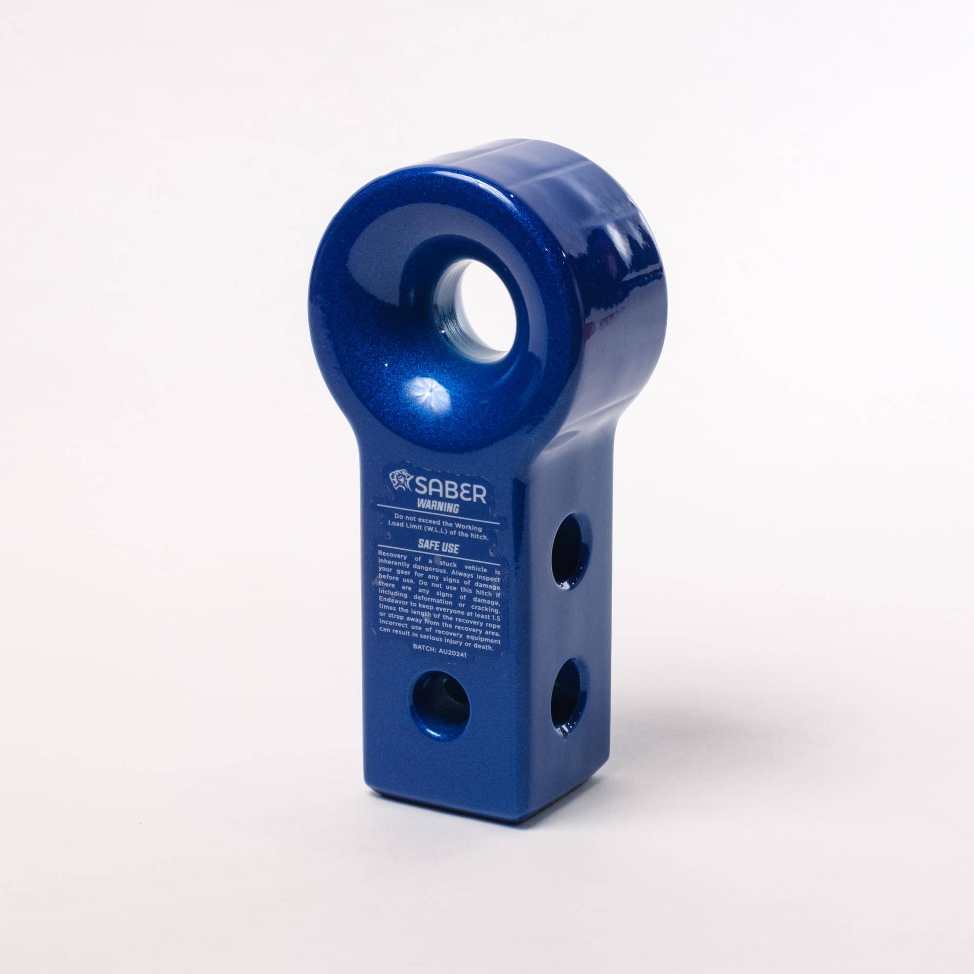 Saber Offroad 7075 Soft Shackle Only Aluminium Recovery Hitch – Prismatic Blue | Saber Offroad