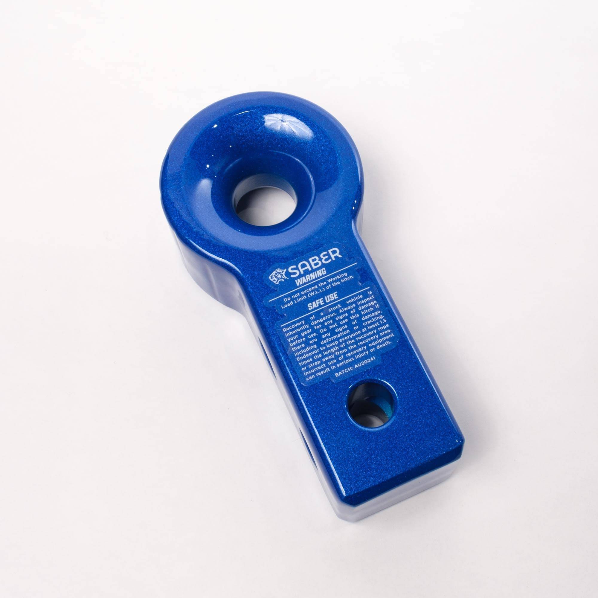 Saber Offroad 7075 Soft Shackle Only Aluminium Recovery Hitch – Prismatic Blue | Saber Offroad