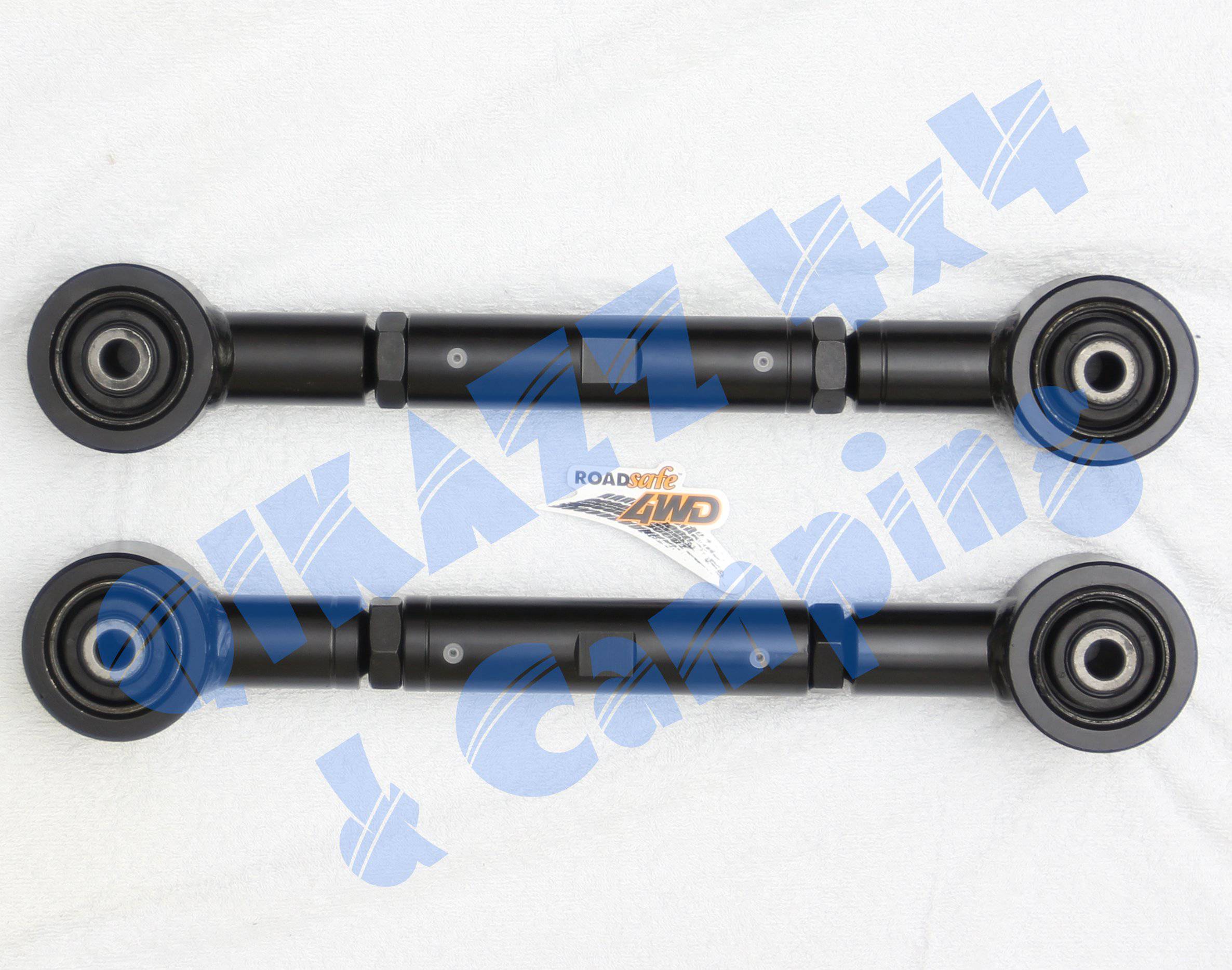 Roadsafe 4wd Rear Upper Adjustable Control Trailing Arm Pair for Nissan Patrol GQ / GU | Roadsafe