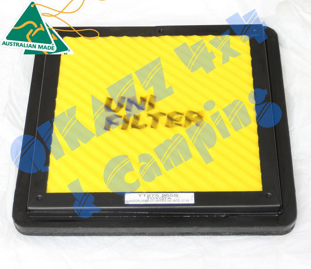 Unifilter Foam Air Filter for Land Cruiser 200 Series 2007-20 | Unifilter Australia