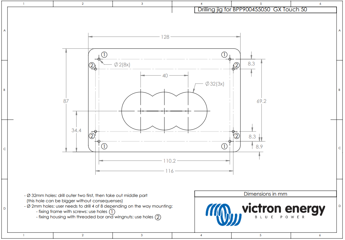 Victron GX Touch 50 - 5" Display | Victron Energy