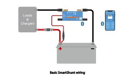 Victron Energy Battery Monitor SmartShunt 500A/50mV IP65