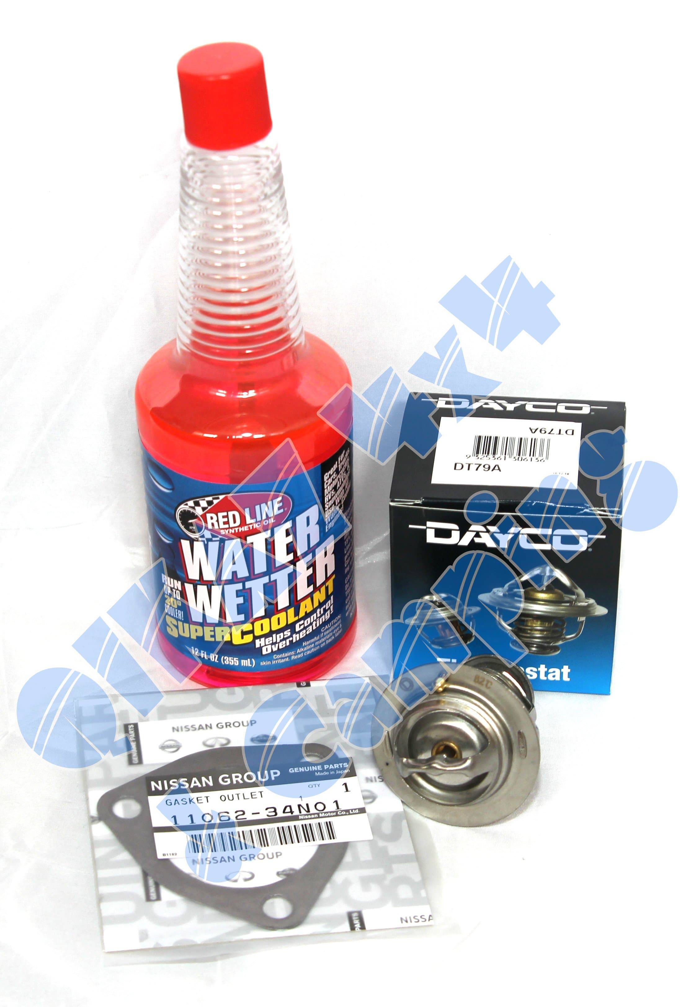 Dayco DT79A Thermostat + Gasket for Nissan Patrol GQ / GU TD42 + WaterWetter | Dayco