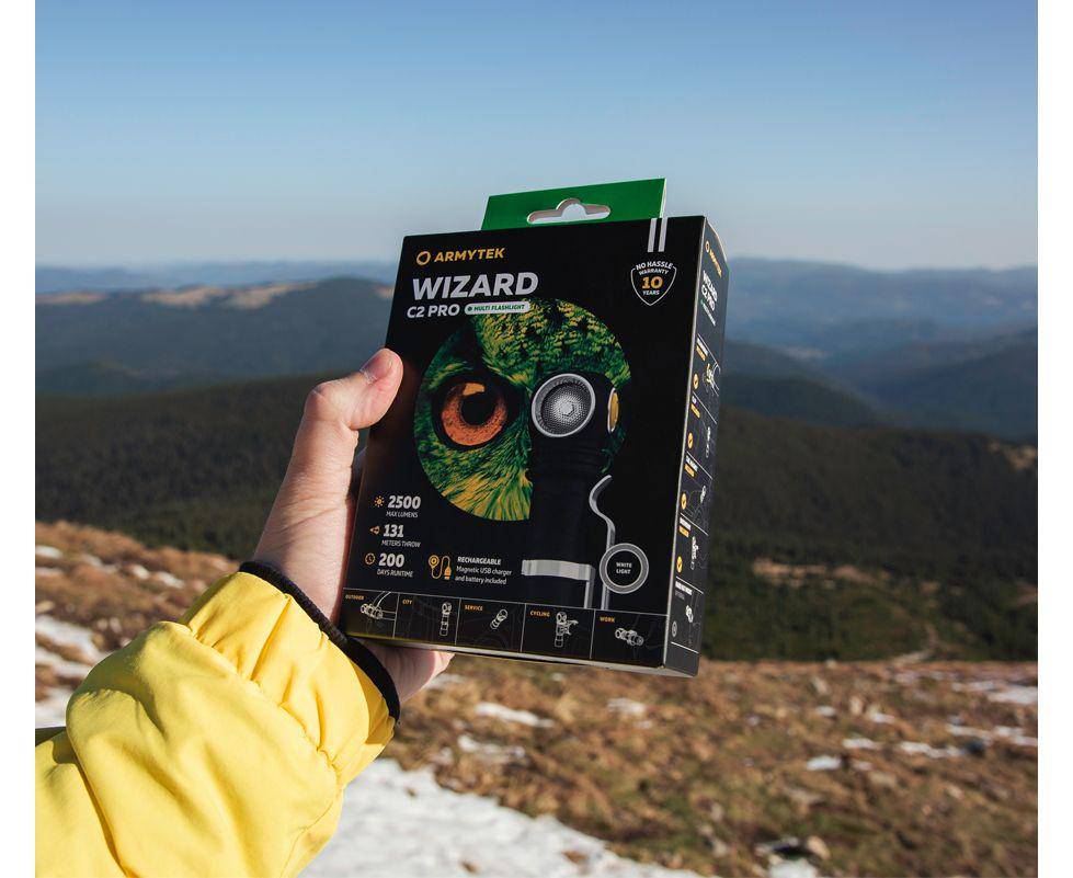 Armytek Wizard v4 C2 Pro USB XHP50.2 (White White) | Armytek