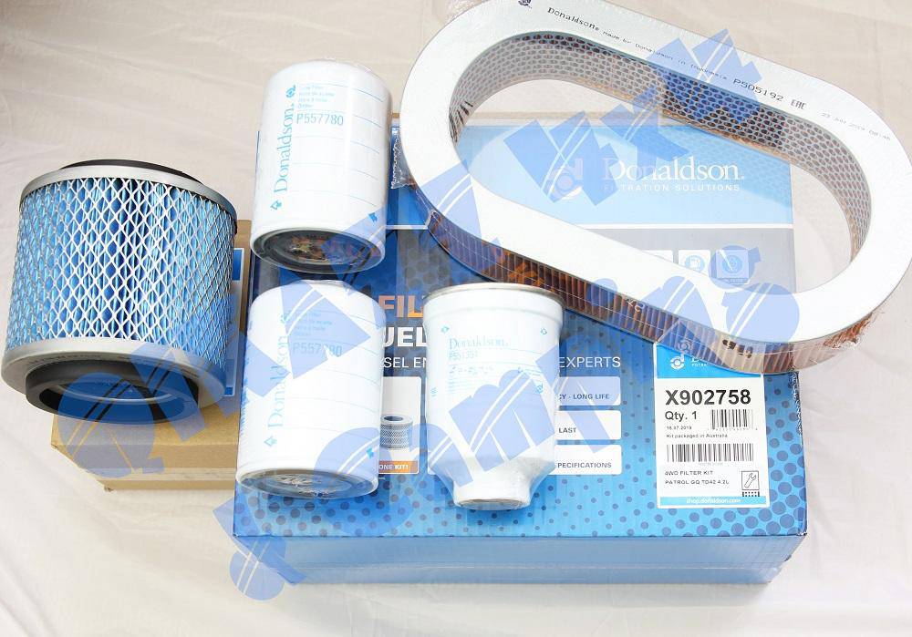 Donaldson Complete Filter Kit for Nissan Patrol GQ TD42 - X902758 | Donaldson
