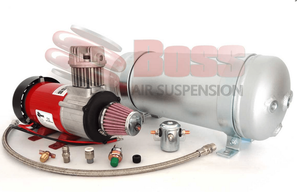 Boss Air Outback Air Pro 3 Kit - PX07 Compressor + 9 Litre Air Tank | Boss Air Suspension