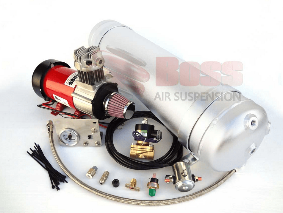 Boss Air Master Onboard Air Kit - PX07 Compressor + 9 Litre Air Tank | Boss Air Suspension