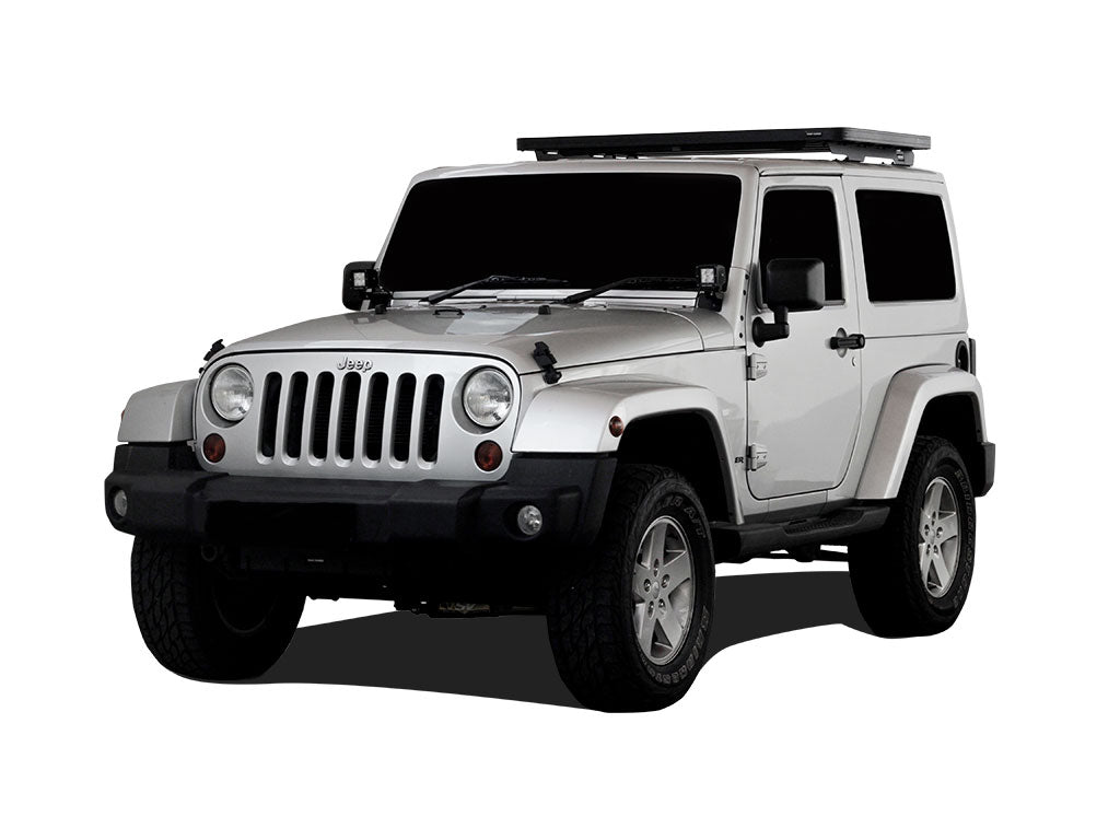 Jeep Wrangler JK 2 Door (2007-2018) Extreme 1/2 Roof Rack Kit - by Front Runner | Front Runner