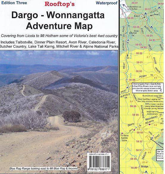 Rooftop's Dargo Wonnangatta Adventure Map | Rooftop