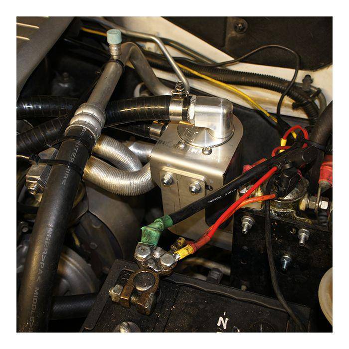 HPD Oil Catch Can for Nissan Patrol GU M57 converted from ZD30 | High Performance Diesel