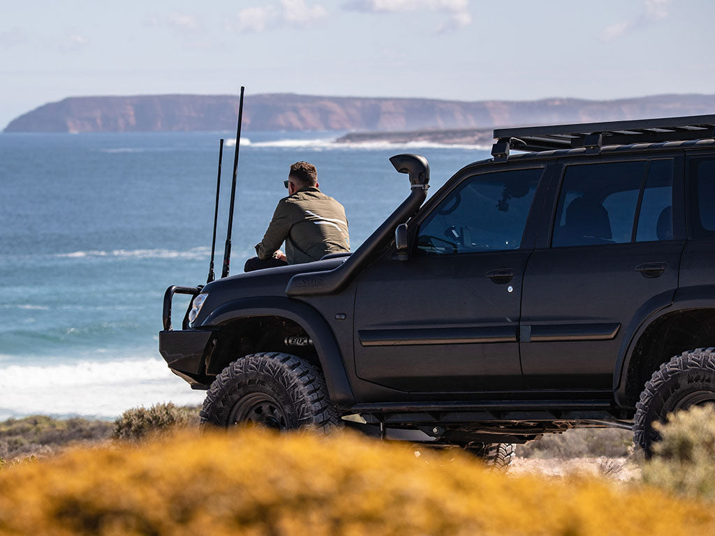 Slimline II Roof Rack Kit / Tall for Nissan Patrol Y61 - by Front Runner | Front Runner