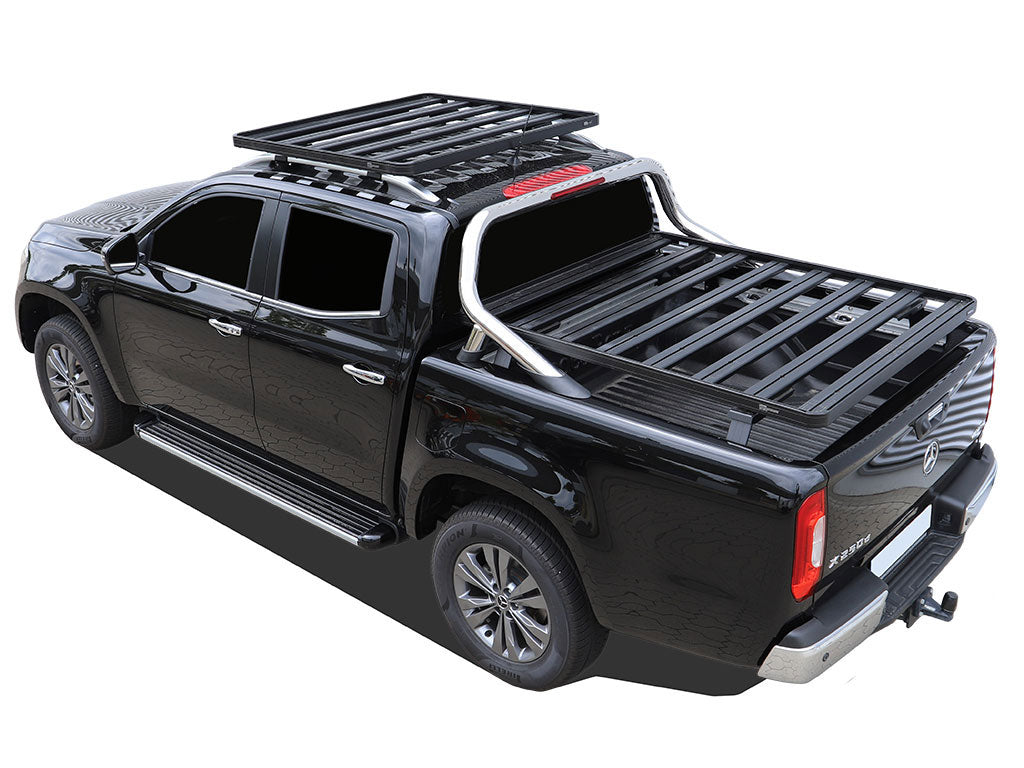 Mercedes X-Class w/MB Style Bars (2017-Current) Slimline II Load Bed Rack Kit - by Front Runner | Front Runner