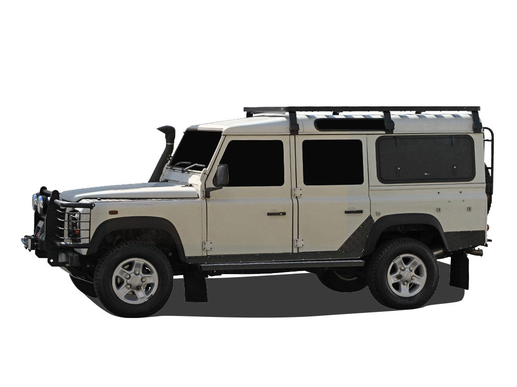 Land Rover Defender 110 (1983-2016) Slimline II 3/4 Roof Rack Kit / Tall - by Front Runner | Front Runner