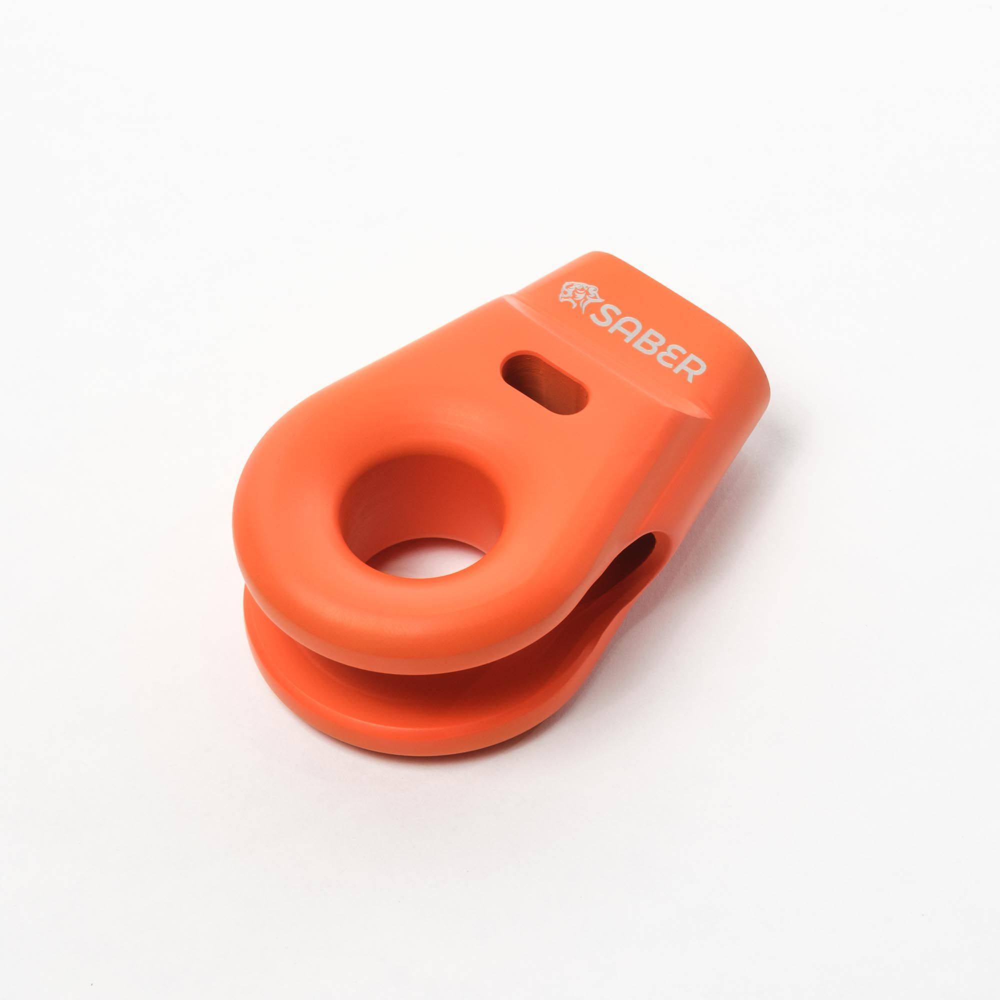 Saber Offroad 6061 Aluminium Spliced Winch Thimble – Cerakote Orange | Saber Offroad