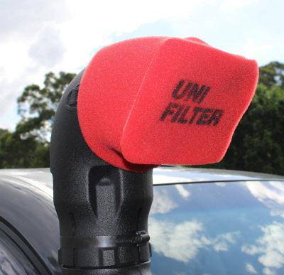 Unifilter Pre Cleaner Snorkel Ram Head Cover suits Standard Safari Snorkel - 3 Pack | Unifilter Australia