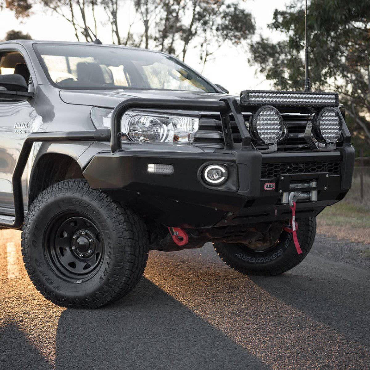 N80 hilux bullbar clearance arb