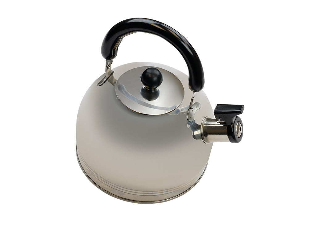Whistling Kettle (2.5l) / Stainless Steel Metallic Finish | Leisure Quip