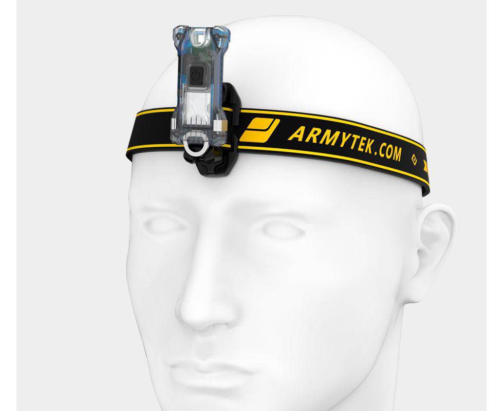 Armytek Zippy Keychain Flashlight Extended Set (Blue Sapphire) | Armytek