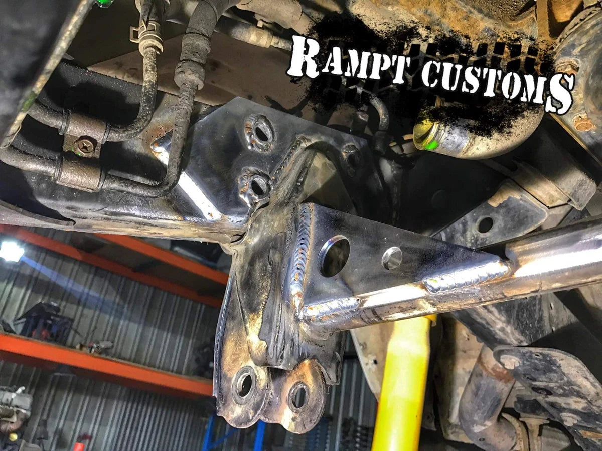 Rampt Customs 80/105 Landcruiser - Steering box brace kit | Rampt Customs